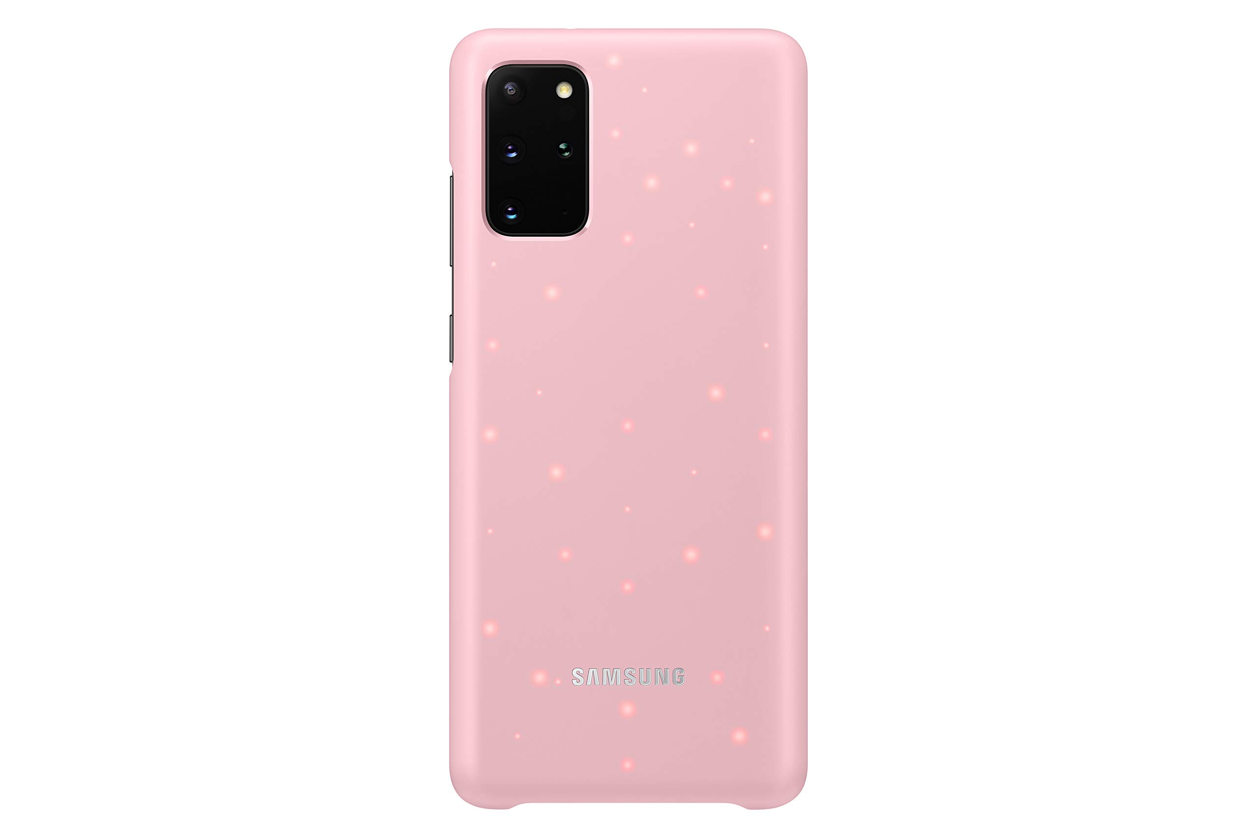 Funda Protectora Para Samsung Galaxy S20+ Plus, Led Inteligente, Rosa - Venta Internacional.