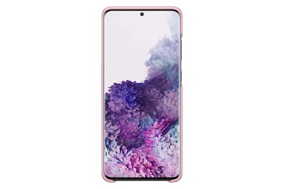 Foto 3 | Funda Protectora Para Samsung Galaxy S20+ Plus, Led Inteligente, Rosa - Venta Internacional.