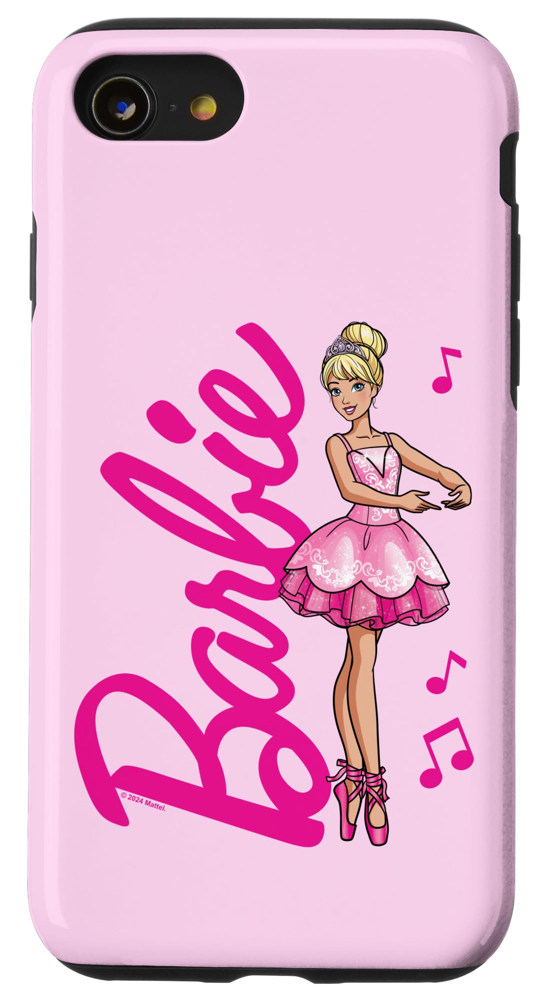 Funda De Teléfono Barbie Ballerina Para Iphone Se (2020) /7/8 - Venta Internacional.