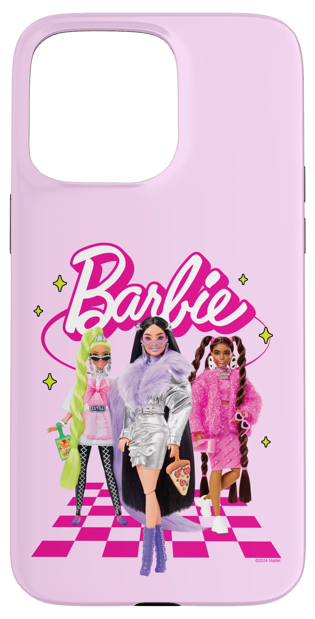 Foto 2 pulgar | Teléfono Apple Iphone 15 Pro Max Barbie Con Funda Y2k Trio - Venta Internacional.