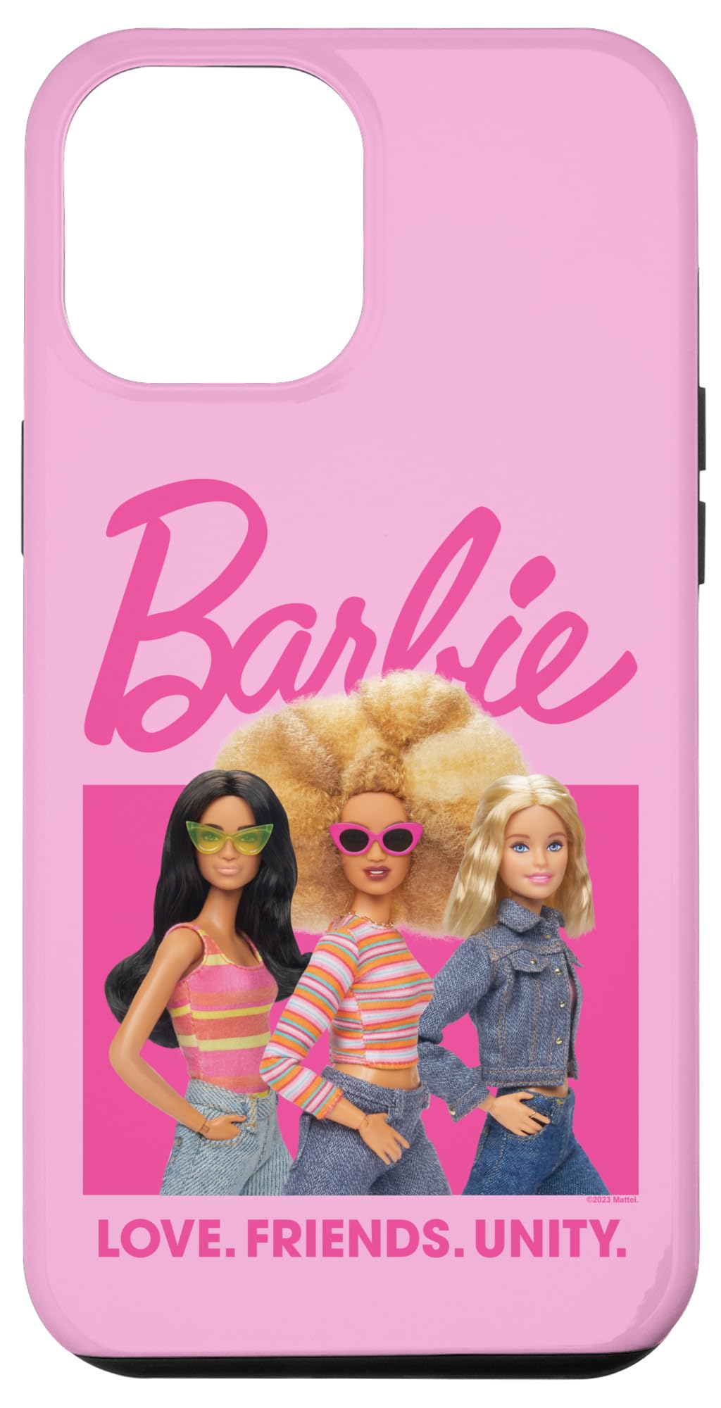 Funda Para Teléfono Barbie Love, Friends, Unity Iphone 12 Pro Max - Venta Internacional.