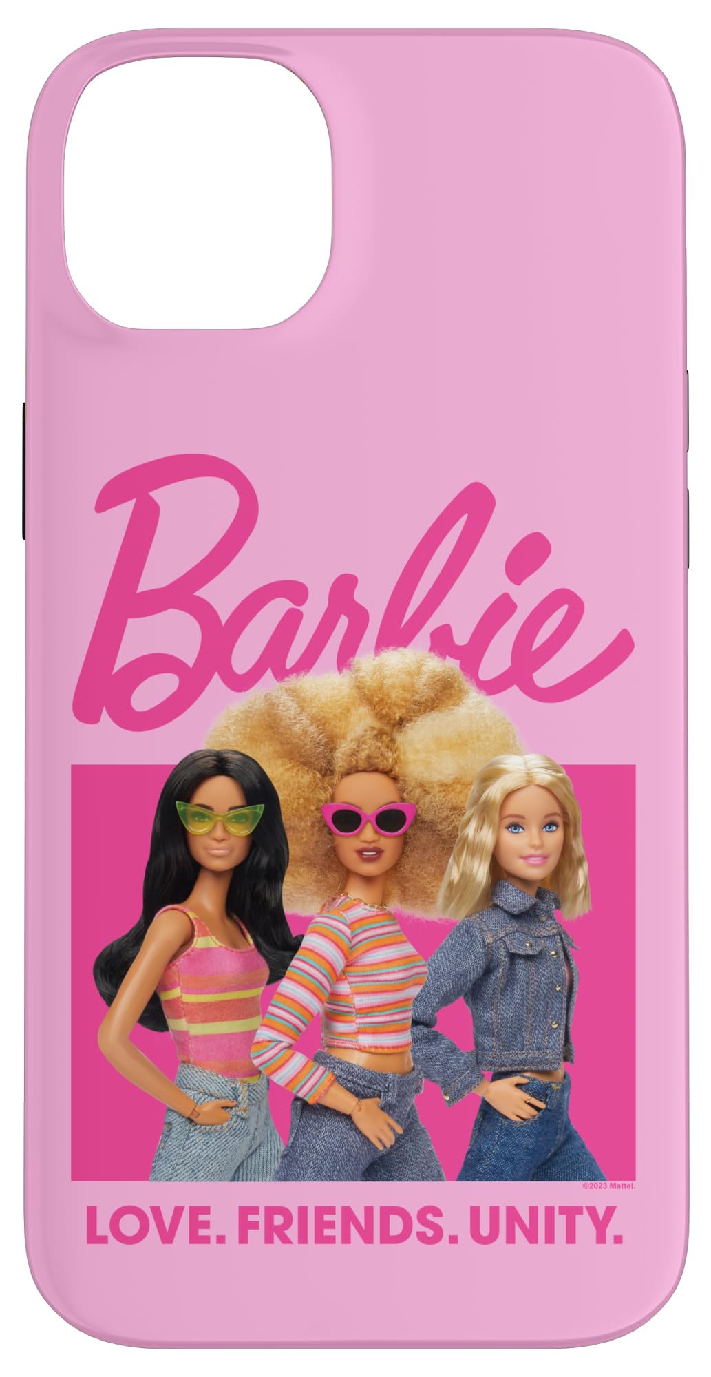 Funda Para Teléfono Barbie Love, Friends, Unity Iphone 14 Plus - Venta Internacional.
