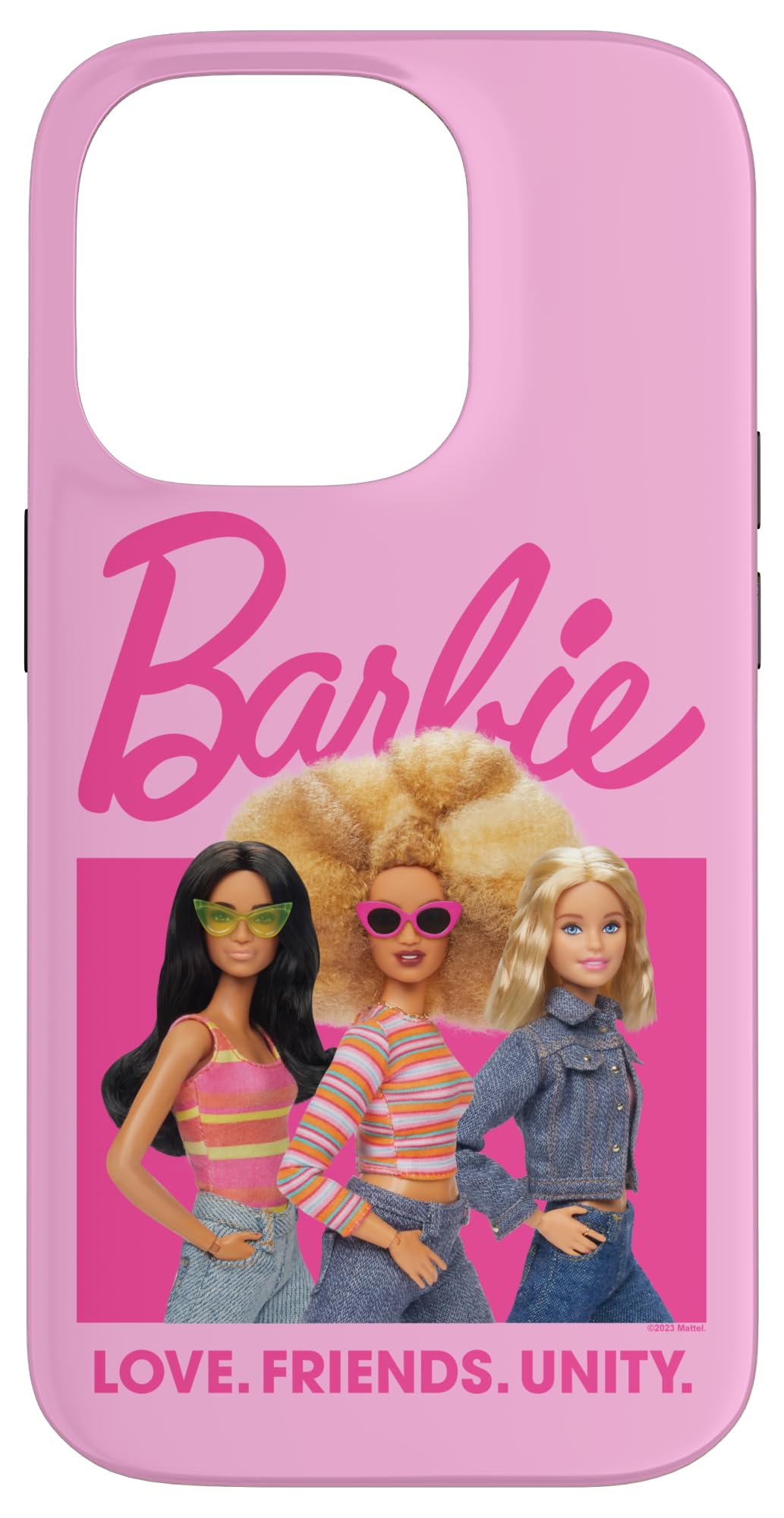 Foto 2 pulgar | Funda Para Teléfono Barbie Love, Friends, Unity Iphone 14 Pro - Venta Internacional.