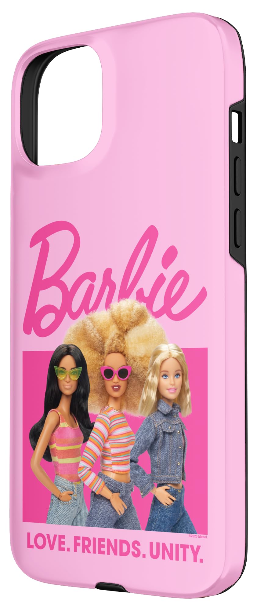 Foto 3 pulgar | Funda Para Teléfono Barbie Love, Friends, Unity Iphone 15 Plus - Venta Internacional.