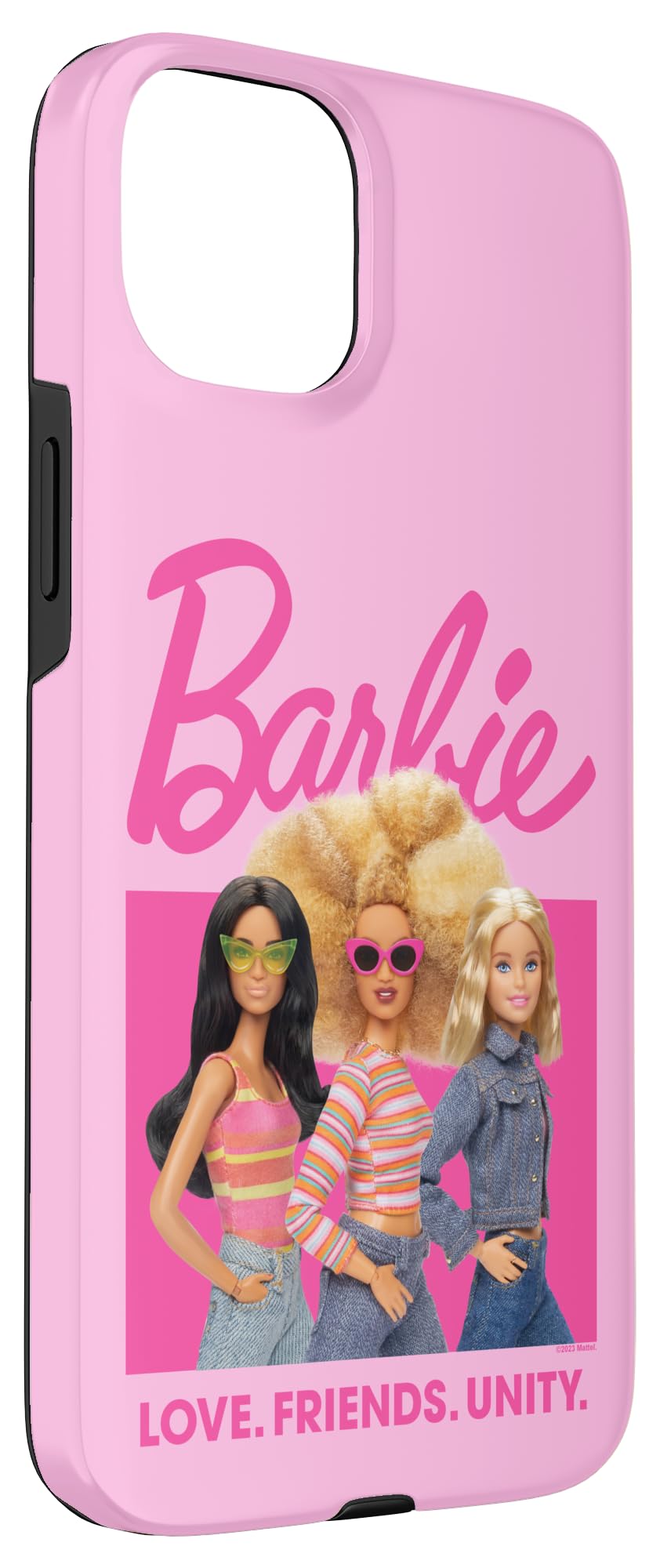 Foto 4 pulgar | Funda Para Teléfono Barbie Love, Friends, Unity Iphone 15 Plus - Venta Internacional.