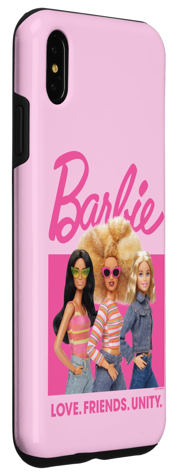 Foto 4 pulgar | Funda Barbie Love, Friends, Unity Para Iphone Xs Max - Venta Internacional.