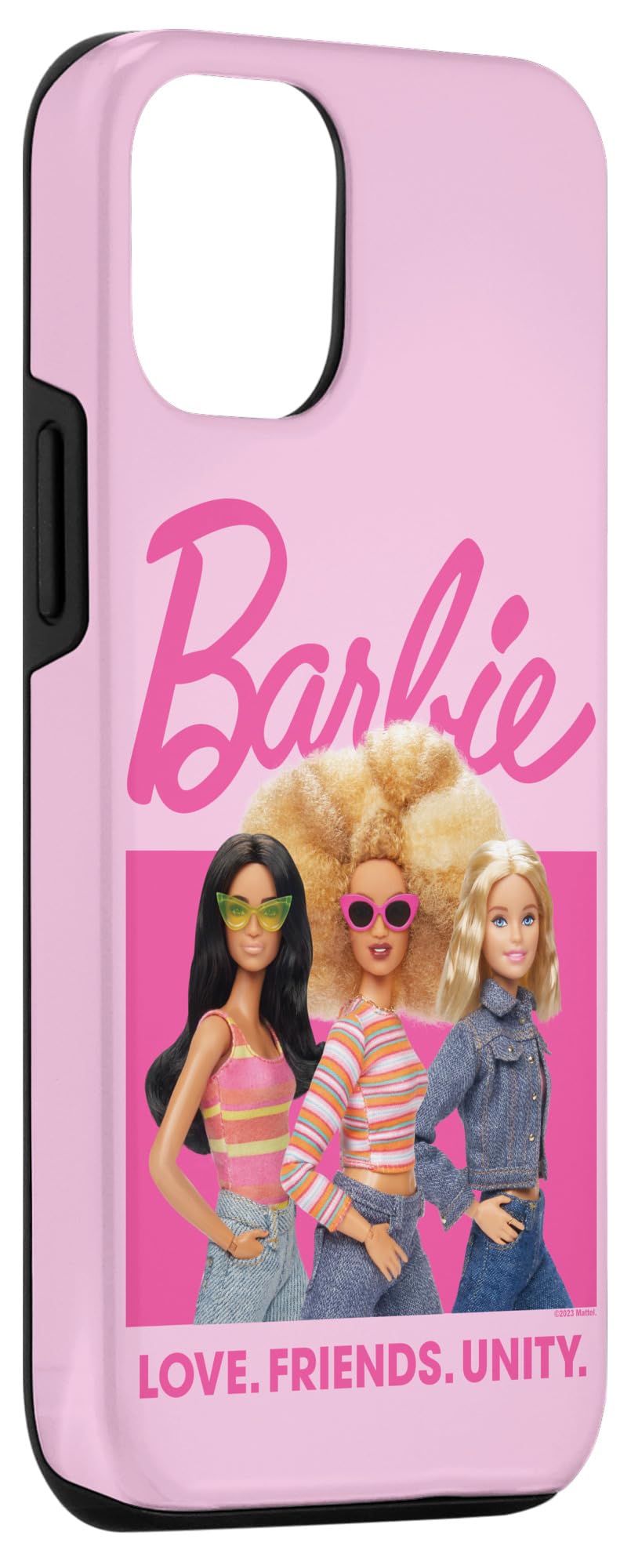 Foto 4 pulgar | Funda Barbie Love, Friends, Unity Para Iphone 12/12 Pro - Venta Internacional.