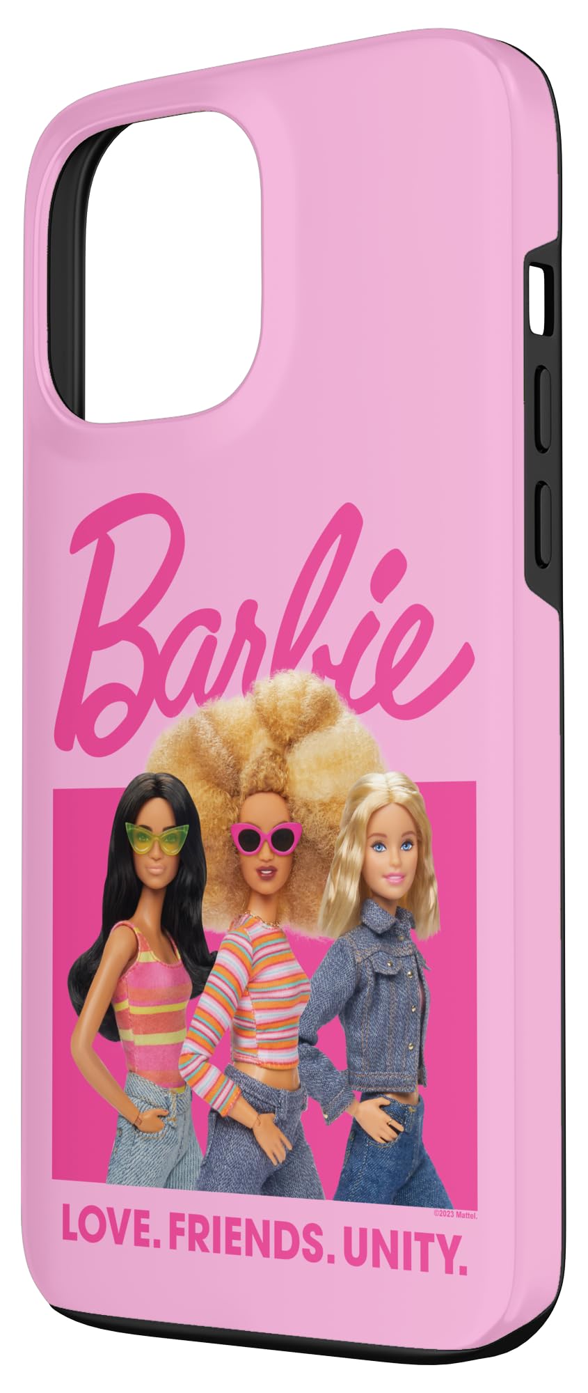 Foto 3 pulgar | Funda Barbie Love, Friends, Unity Para Iphone 13 Pro Max - Venta Internacional.