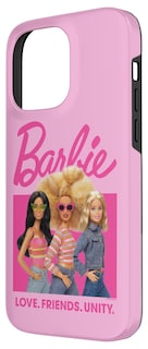Foto 2 | Funda Barbie Love, Friends, Unity Para Iphone 14 Pro Max - Venta Internacional.