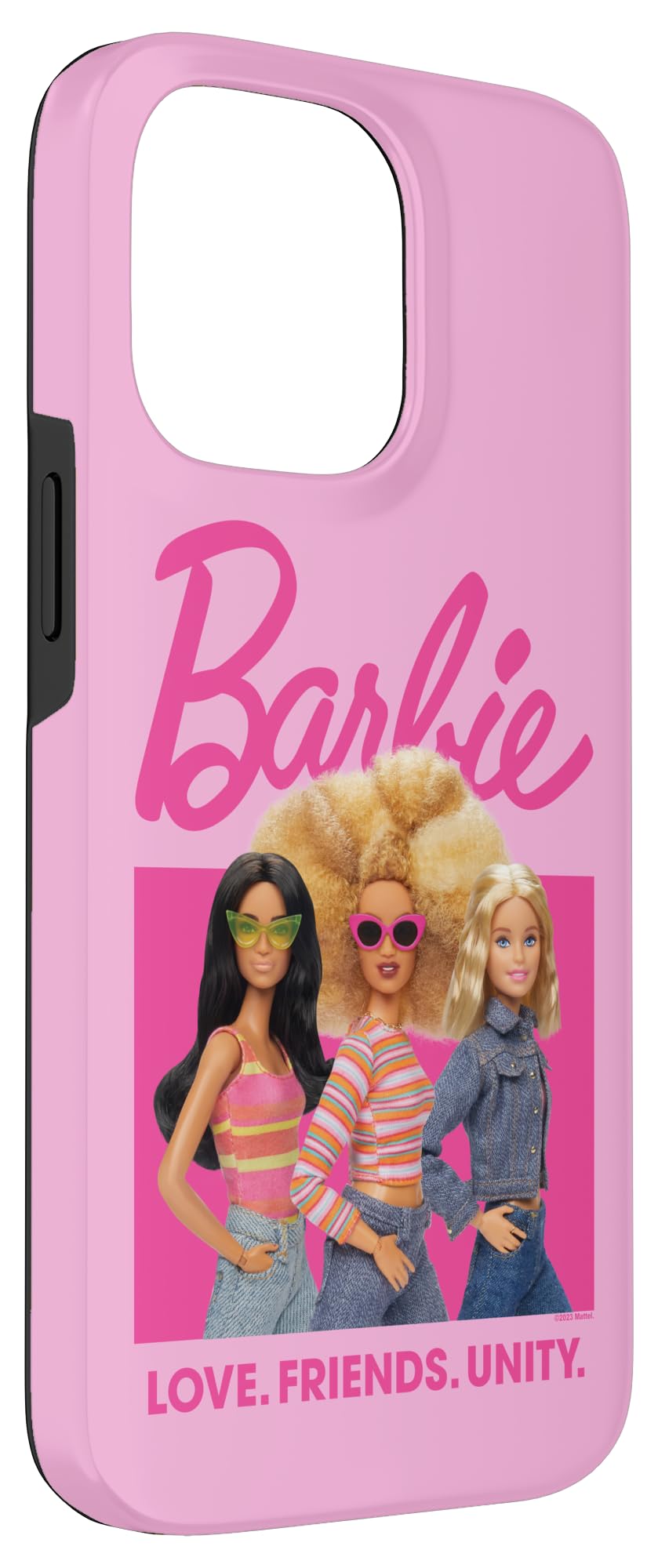 Foto 4 pulgar | Funda Barbie Love, Friends, Unity Para Iphone 14 Pro Max - Venta Internacional.