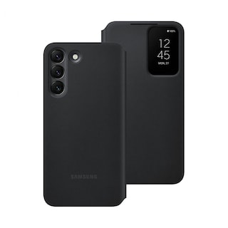 Foto 1 | Funda Smart Clear View para Samsung S22 Negro - Venta Internacional