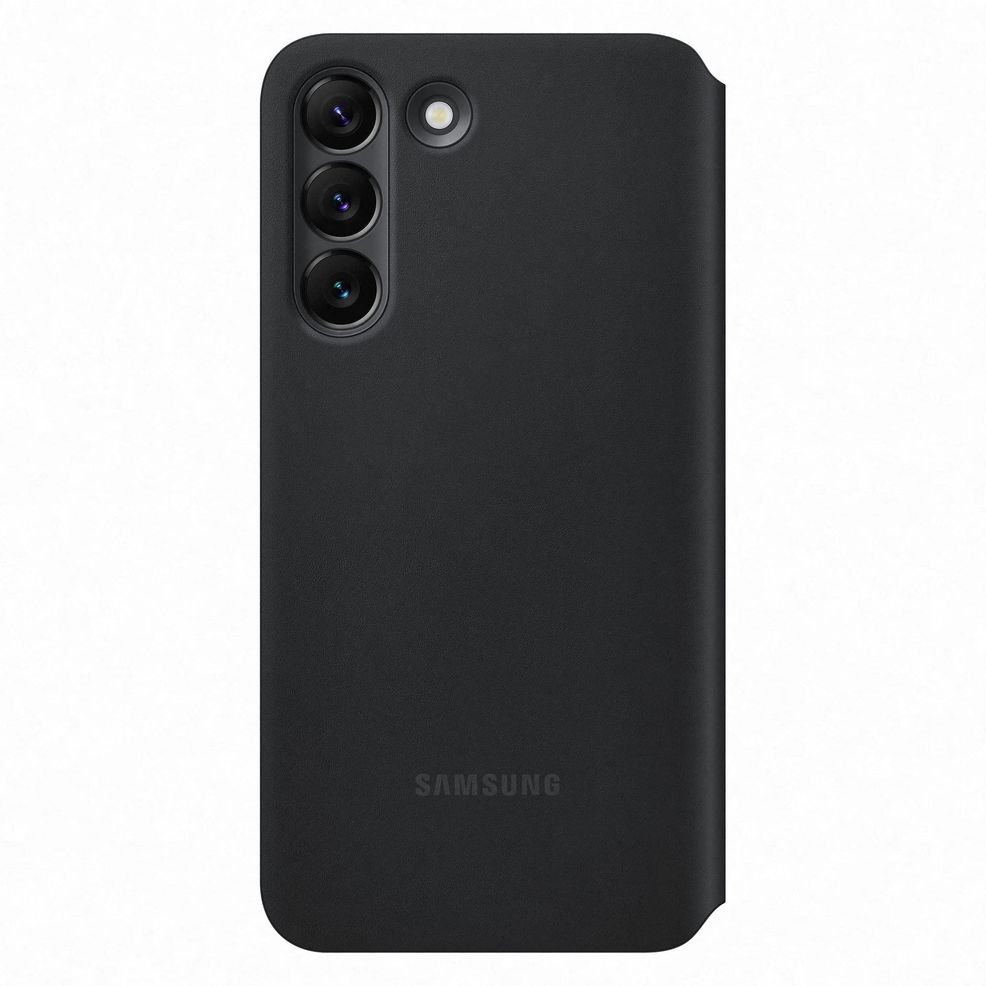 Foto 3 pulgar | Funda Smart Clear View para Samsung S22 Negro - Venta Internacional