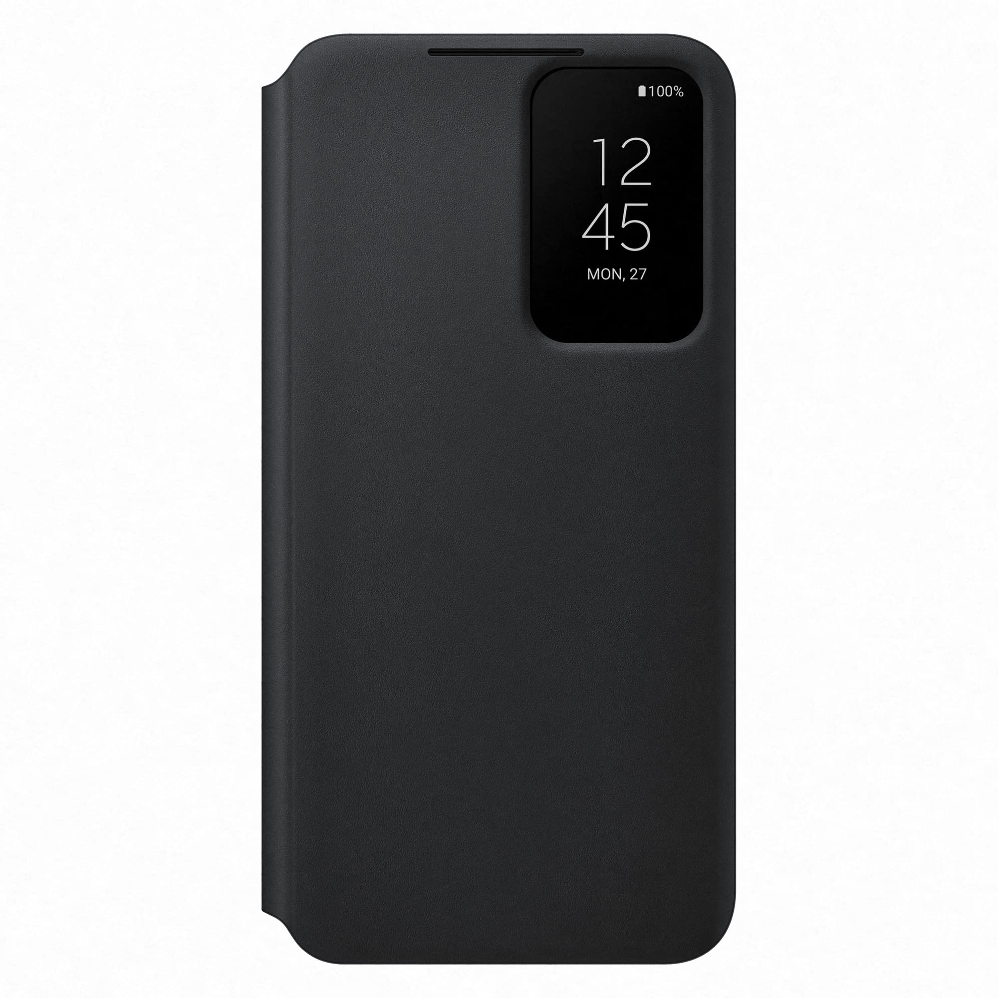 Foto 4 pulgar | Funda Smart Clear View para Samsung S22 Negro - Venta Internacional