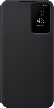 Foto 5 pulgar | Funda Smart Clear View para Samsung S22 Negro - Venta Internacional