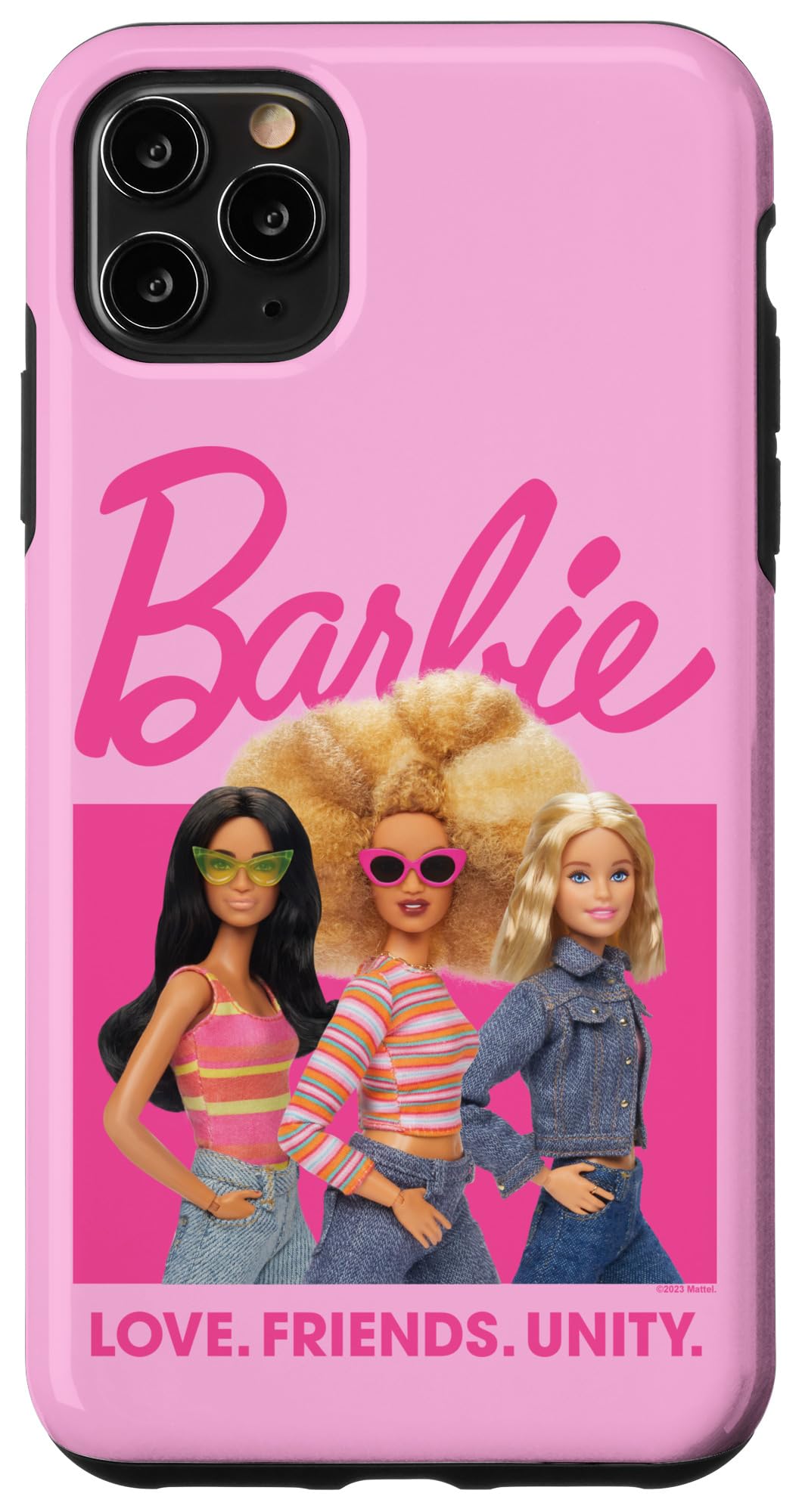 Funda Barbie Love, Friends, Unity Para Iphone 11 Pro Max - Venta Internacional.