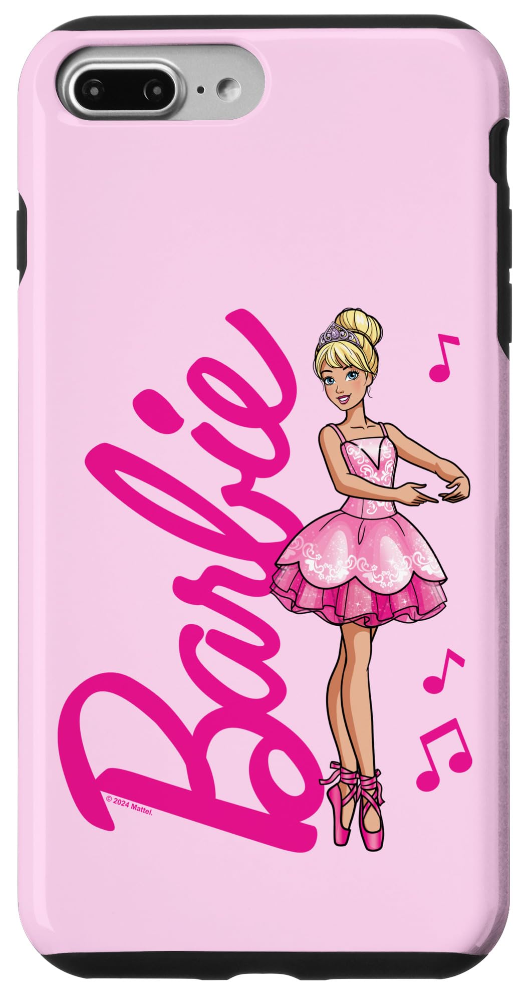 Foto 2 pulgar | Funda De Teléfono Barbie Ballerina Para Iphone 7 Plus/8 Plus - Venta Internacional.