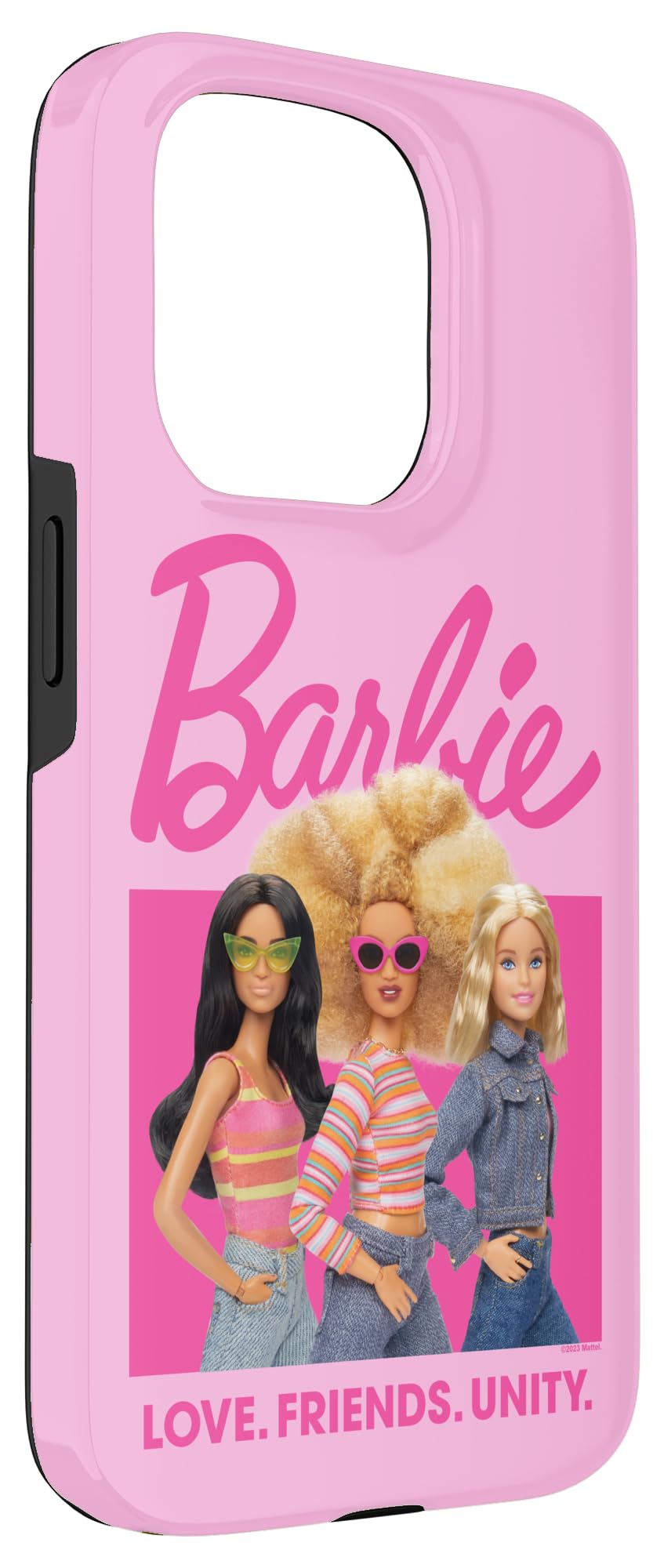 Foto 4 pulgar | Funda Barbie Love, Friends, Unity Para Iphone 15 Pro - Venta Internacional.