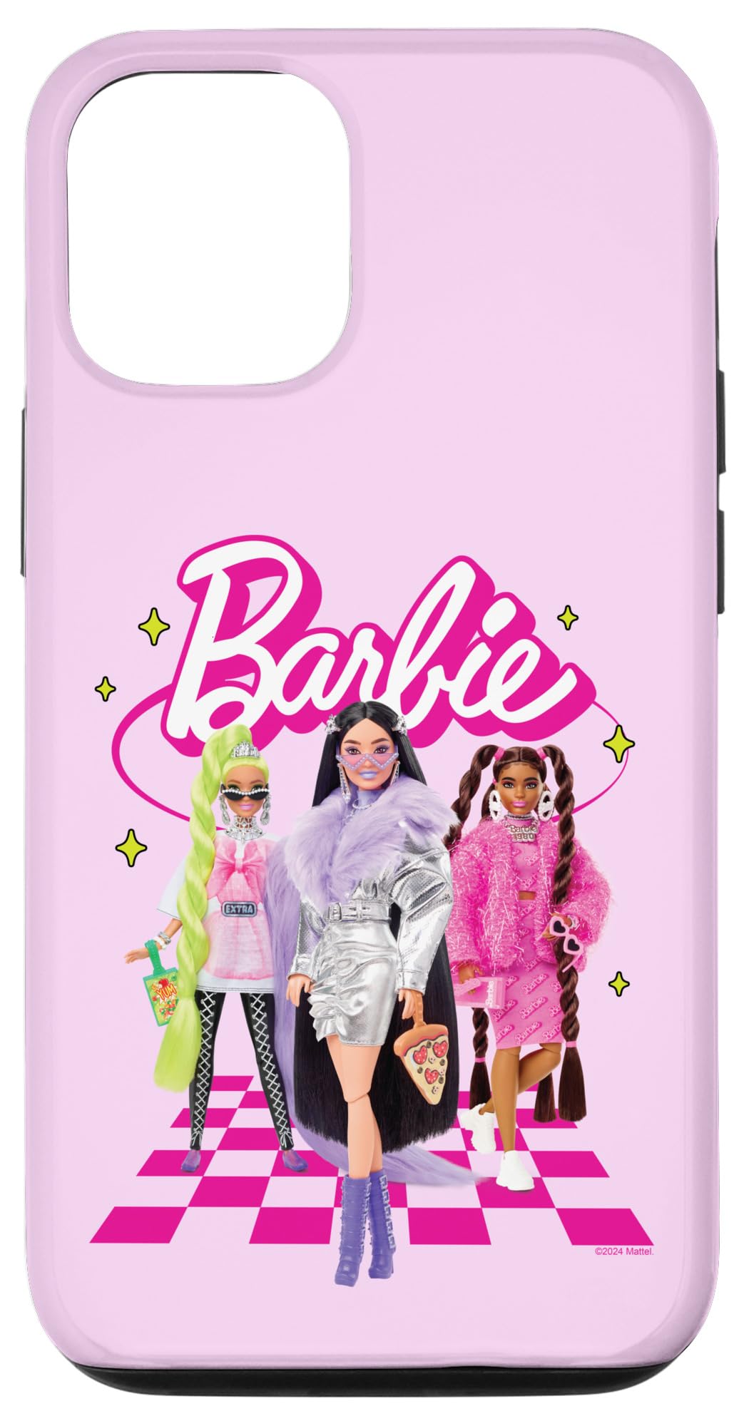 Foto 2 pulgar | Funda Para Teléfono Barbie Y2k Trio Iphone 12/12 Pro Con Licencia Oficial - Venta Internacional.