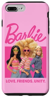 Foto 1 | Funda Barbie Love, Friends, Unity Para Iphone 7 Plus/8 Plus - Venta Internacional.