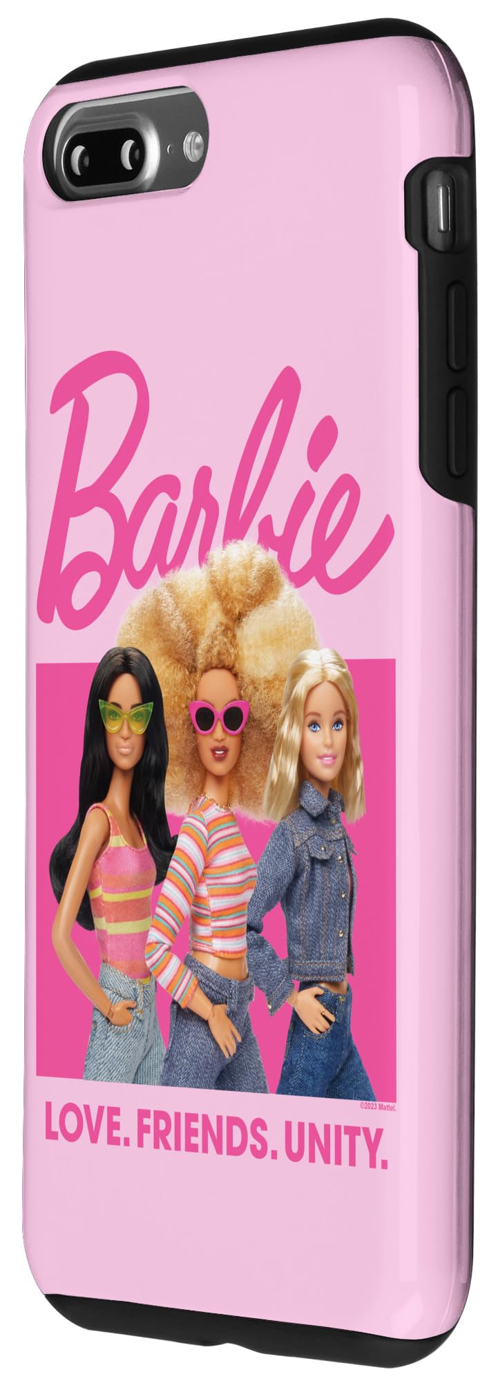 Foto 3 pulgar | Funda Barbie Love, Friends, Unity Para Iphone 7 Plus/8 Plus - Venta Internacional.