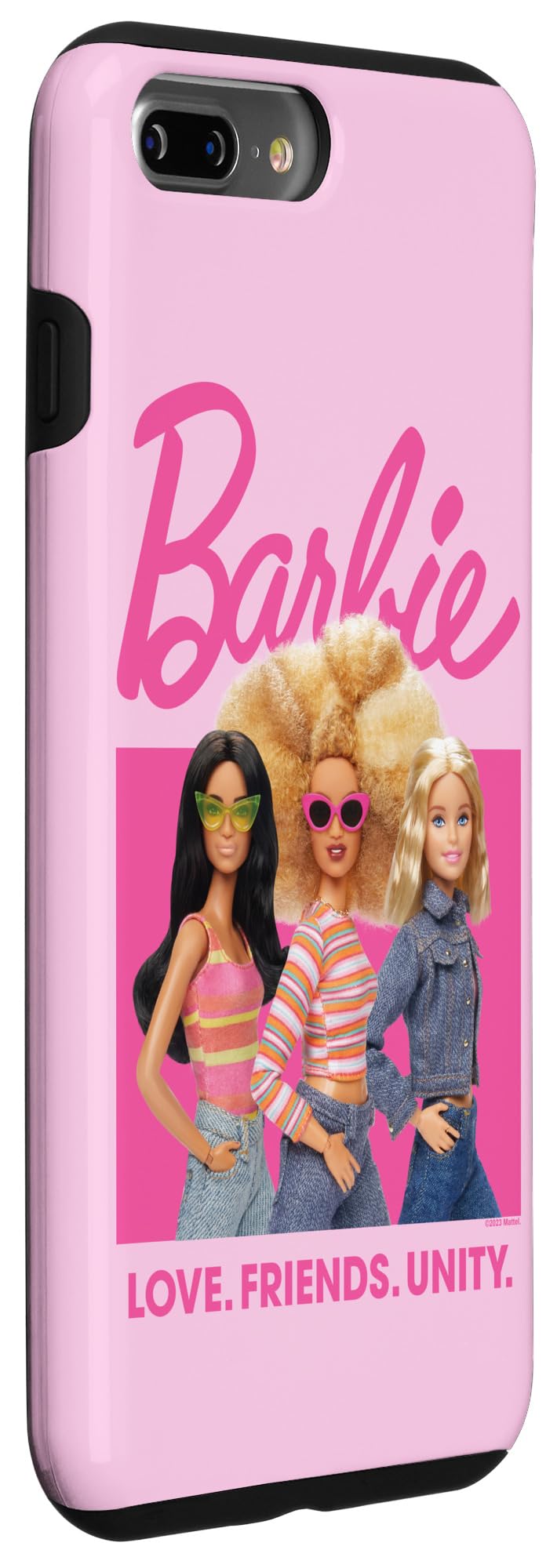 Foto 4 pulgar | Funda Barbie Love, Friends, Unity Para Iphone 7 Plus/8 Plus - Venta Internacional.