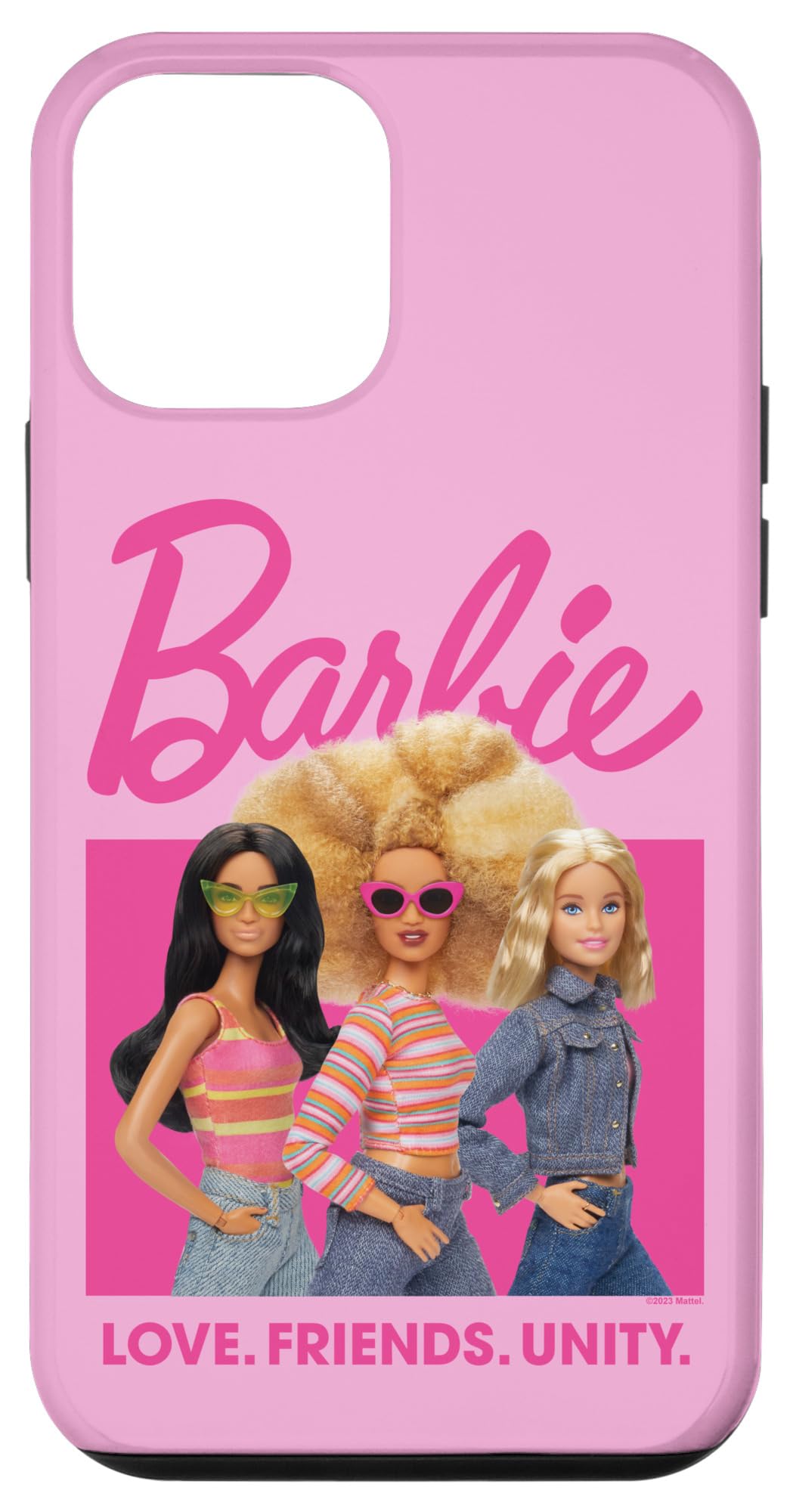 Funda Barbie Love, Friends, Unity Para Iphone 12 Mini - Venta Internacional.