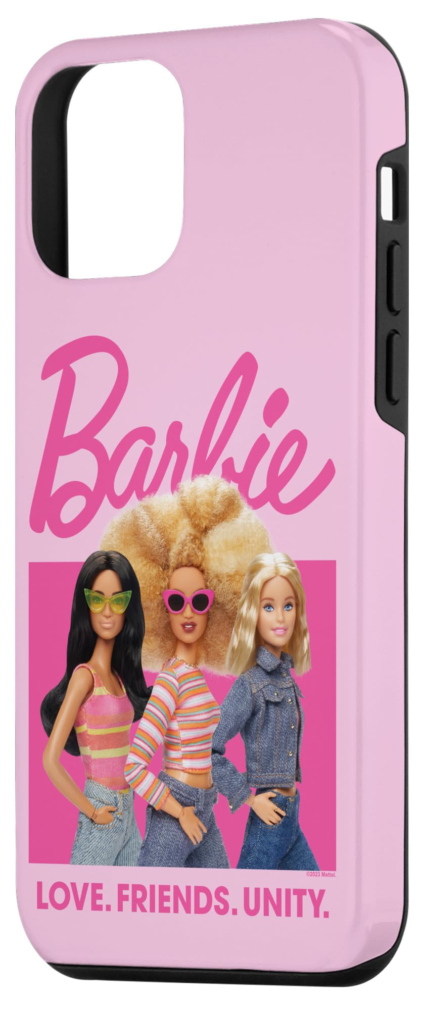 Foto 3 pulgar | Funda Barbie Love, Friends, Unity Para Iphone 12 Mini - Venta Internacional.