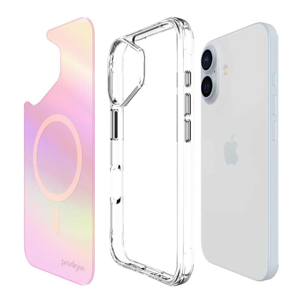 Foto 7 pulgar | Funda Para Iphone 16 Rosa Glow Prodigee