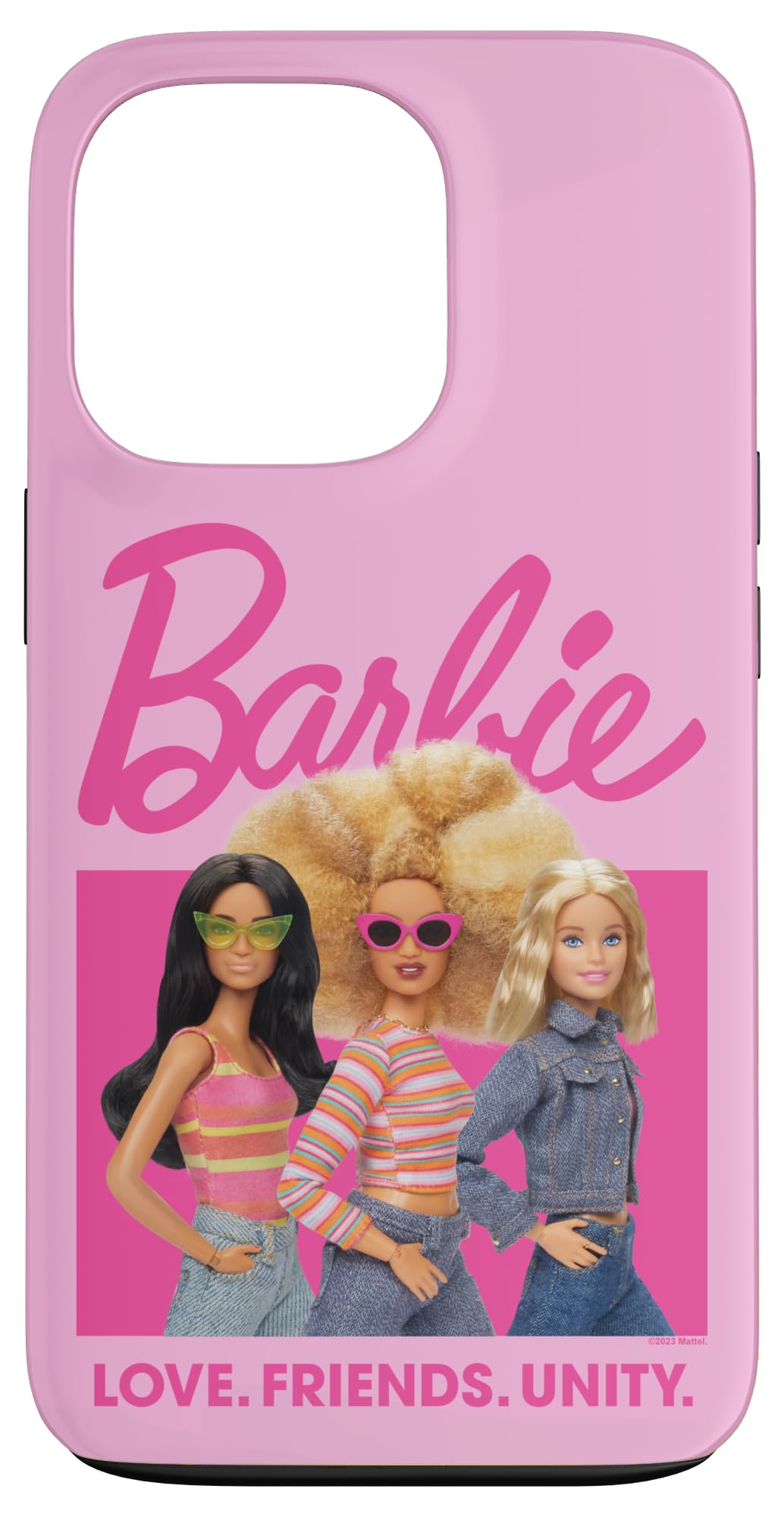 Foto 2 pulgar | Funda Para Teléfono Barbie Love, Friends, Unity Iphone 13 Pro - Venta Internacional.