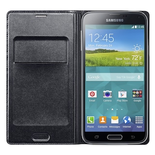 Foto 3 | Funda con Tapa Tipo Cartera Negra para Samsung Galaxy S5 - Venta Internacional