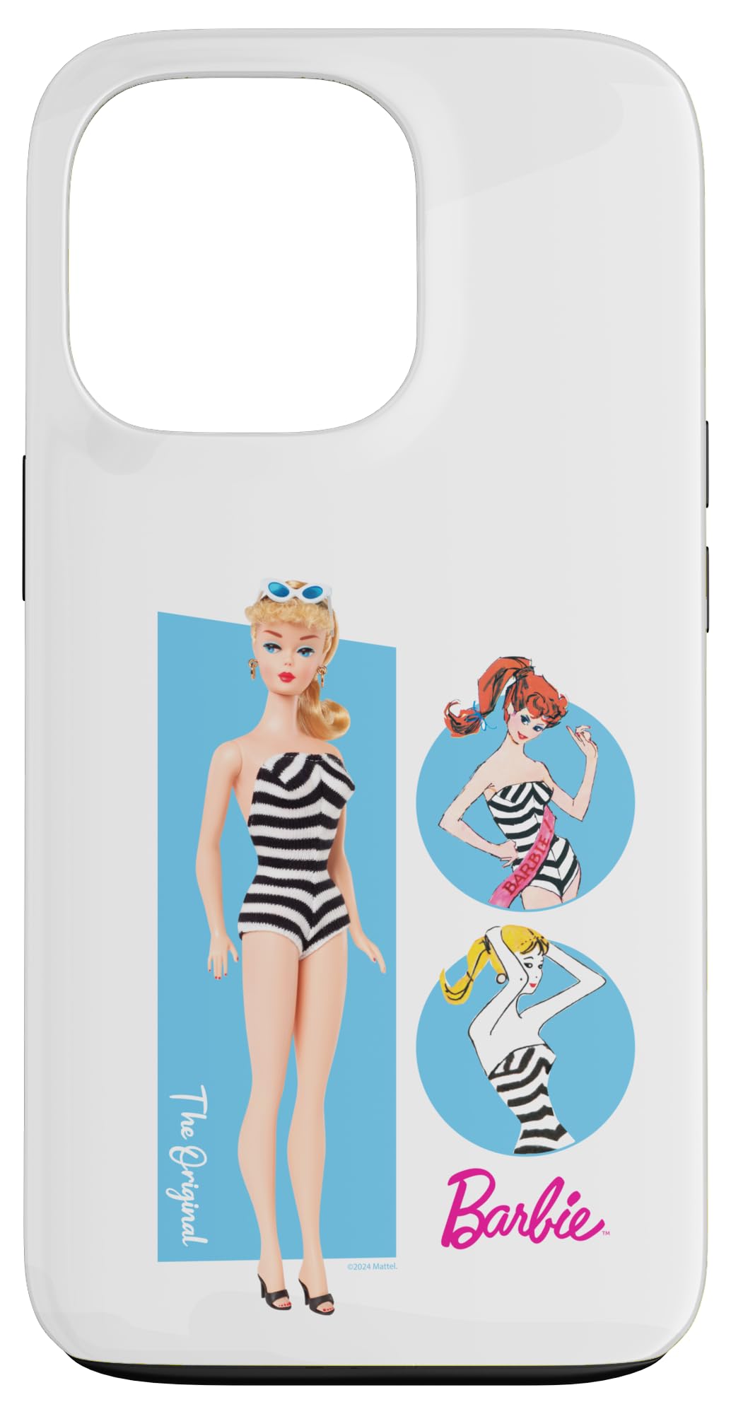 Funda Para Teléfono Barbie Iphone 13 Pro - La Muñeca Original De 1959 - Venta Internacional.