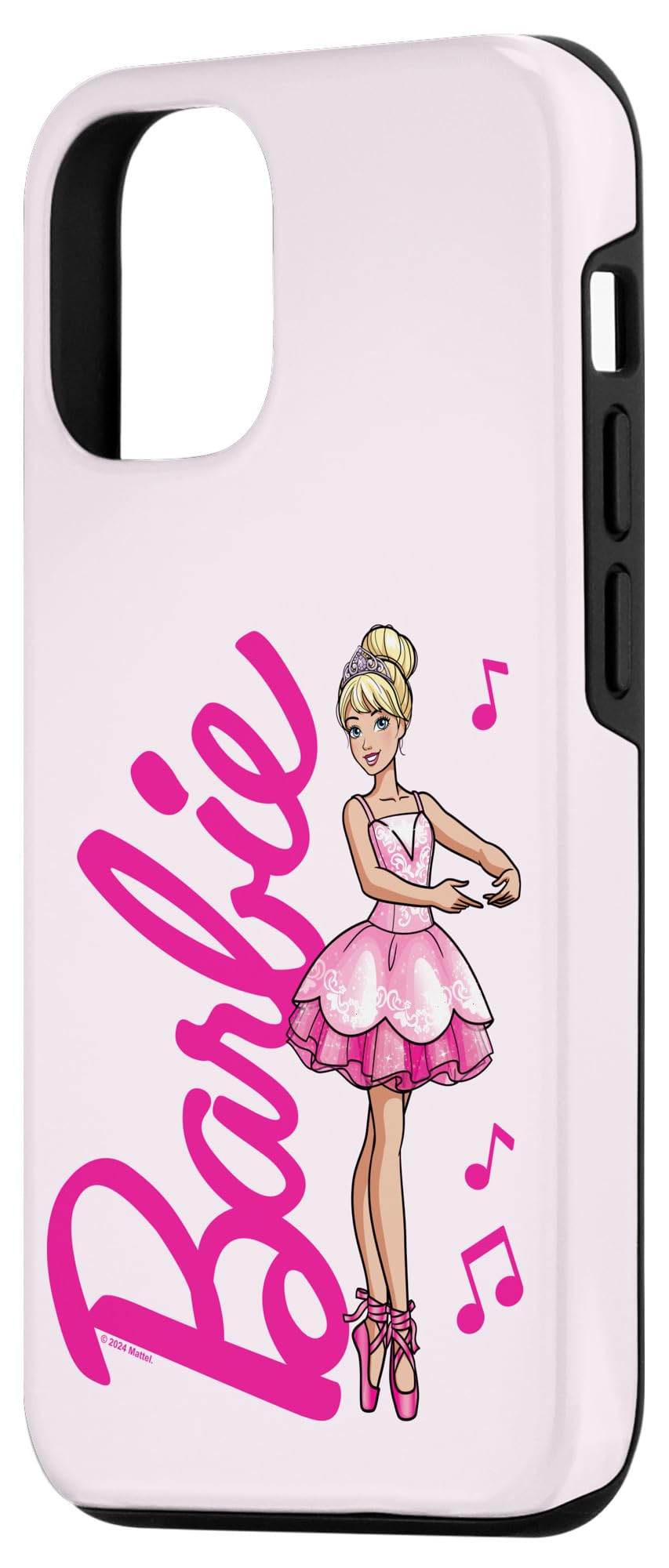 Foto 3 pulgar | Funda Barbie Ballerina Para Iphone 12/12 Pro, Con Licencia Oficial - Venta Internacional.