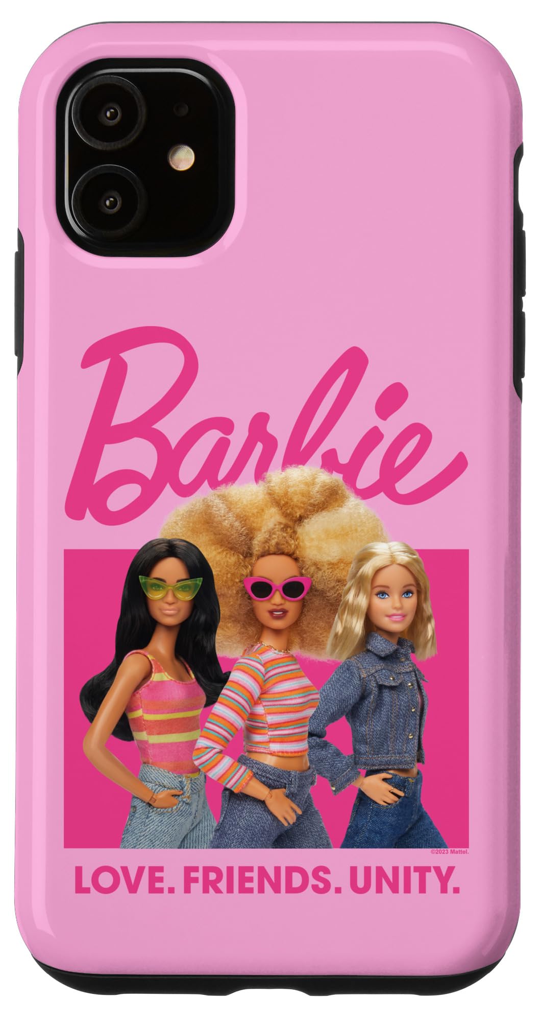 Foto 2 pulgar | Funda De Teléfono Barbie Love, Friends, Unity Para Iphone 11 - Venta Internacional.