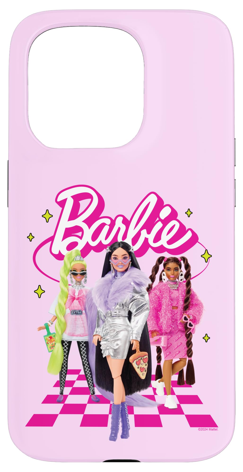 Foto 2 pulgar | Funda Para Teléfono Barbie Y2k Trio Iphone 15 Pro Con Licencia Oficial - Venta Internacional.