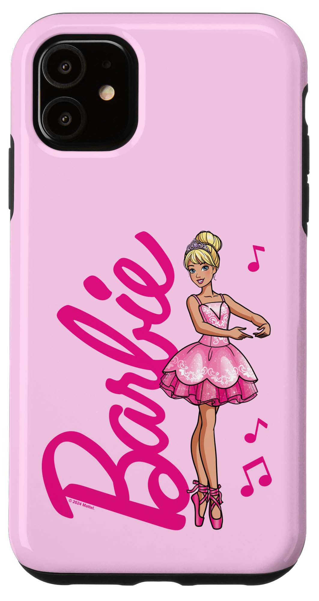 Foto 2 pulgar | Funda De Teléfono Barbie Ballerina Para Iphone 11, Con Licencia Oficial - Venta Internacional.