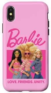 Foto 1 | Funda Barbie Love, Friends, Unity Para Iphone X/xs - Venta Internacional.