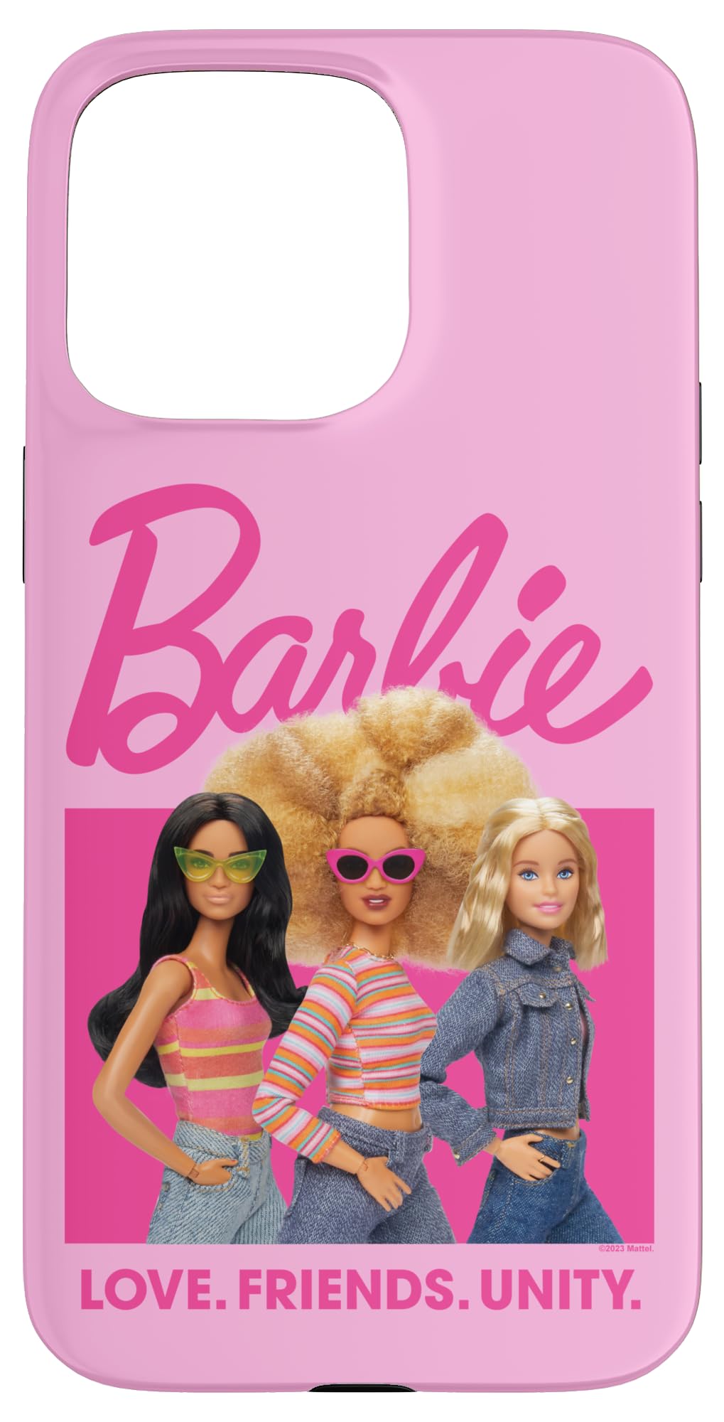 Foto 2 pulgar | Funda Para Teléfono Barbie Love, Friends, Unity Iphone 15 Pro Max - Venta Internacional.