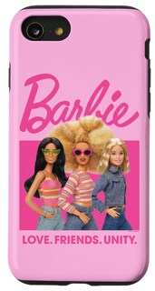 Foto 1 | Funda De Teléfono Barbie Love, Friends, Unity Para Iphone Se (2020) /7/8 - Venta Internacional.