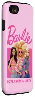 Foto 3 | Funda De Teléfono Barbie Love, Friends, Unity Para Iphone Se (2020) /7/8 - Venta Internacional.