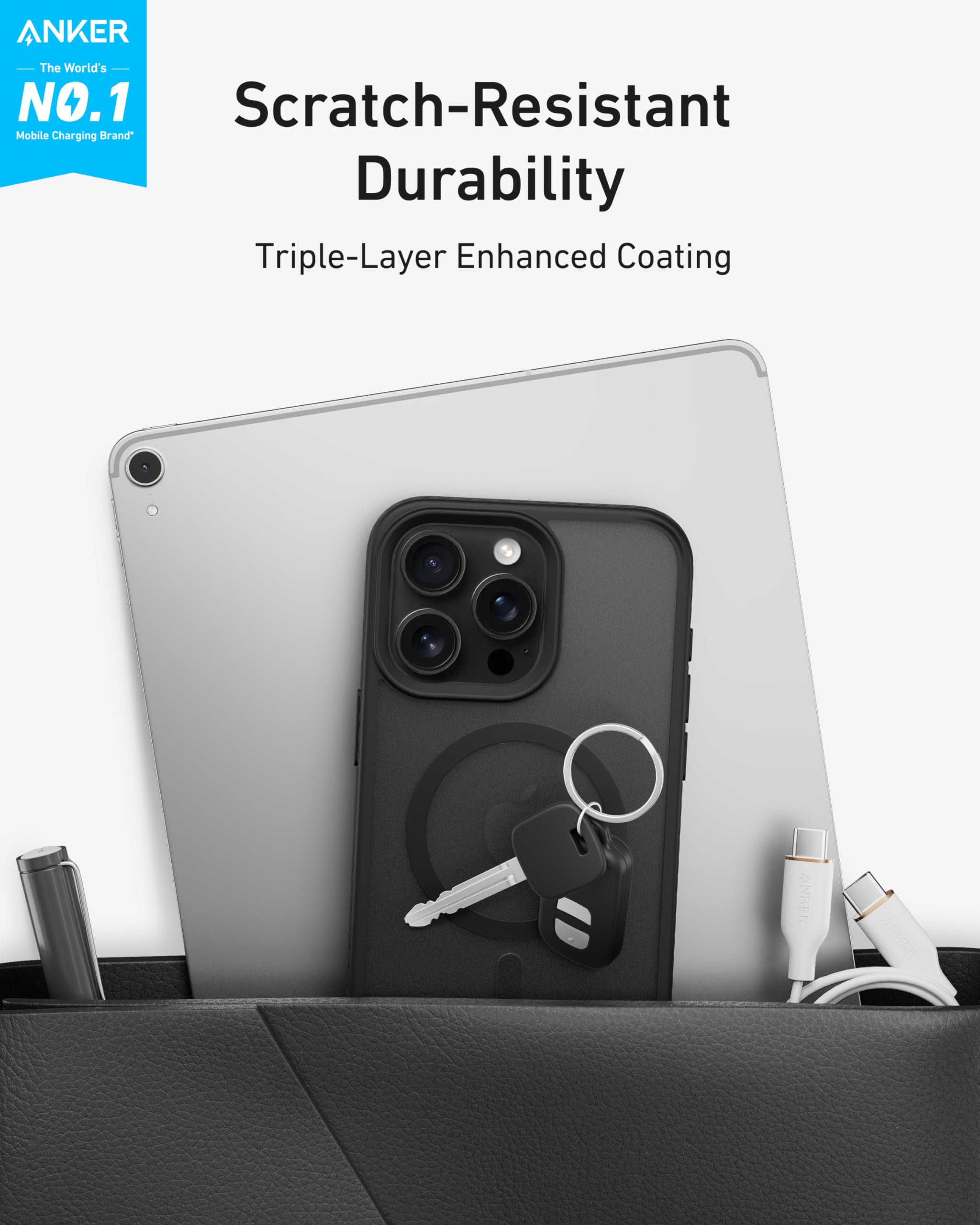 Foto 3 pulgar | Funda Anker para iPhone 16 Pro Max-Venta Internacional