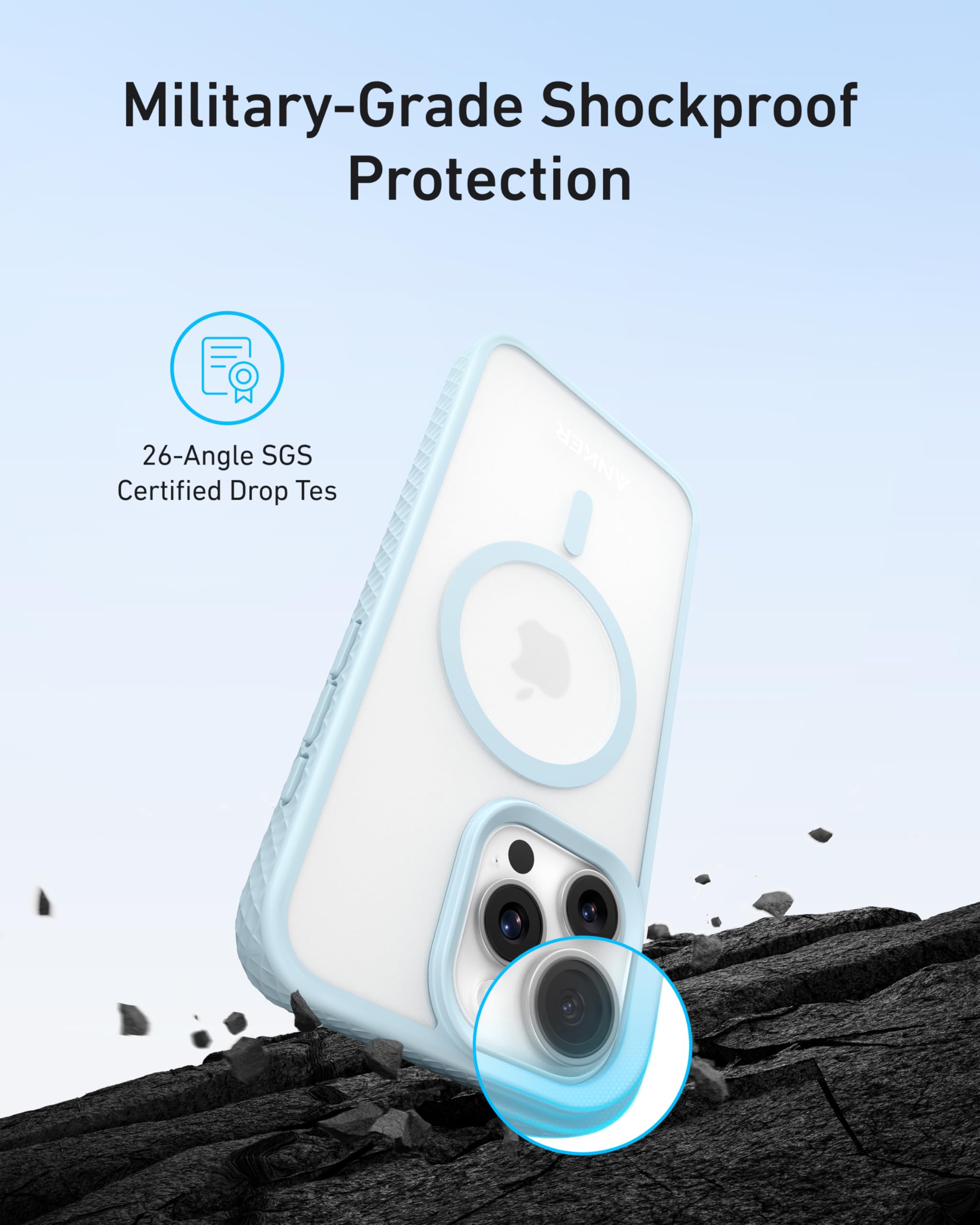 Foto 4 pulgar | Funda Anker para iPhone 16 Pro Max-Venta Internacional