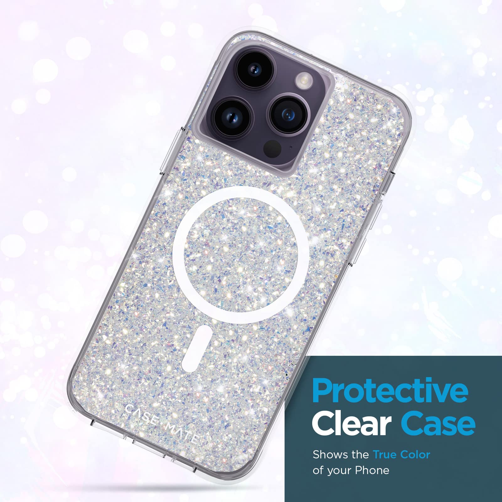 Foto 5 pulgar | Funda Para Teléfono Case-mate Iphone 14 Pro Max Twinkle Stardust - Venta Internacional.