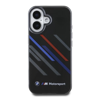 Foto 3 | Funda Bmw Rayas Para Iphone 16 Pro Max - Negro Original