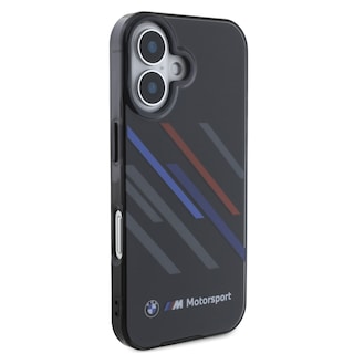 Foto 4 | Funda Bmw Rayas Para Iphone 16 Pro Max - Negro Original