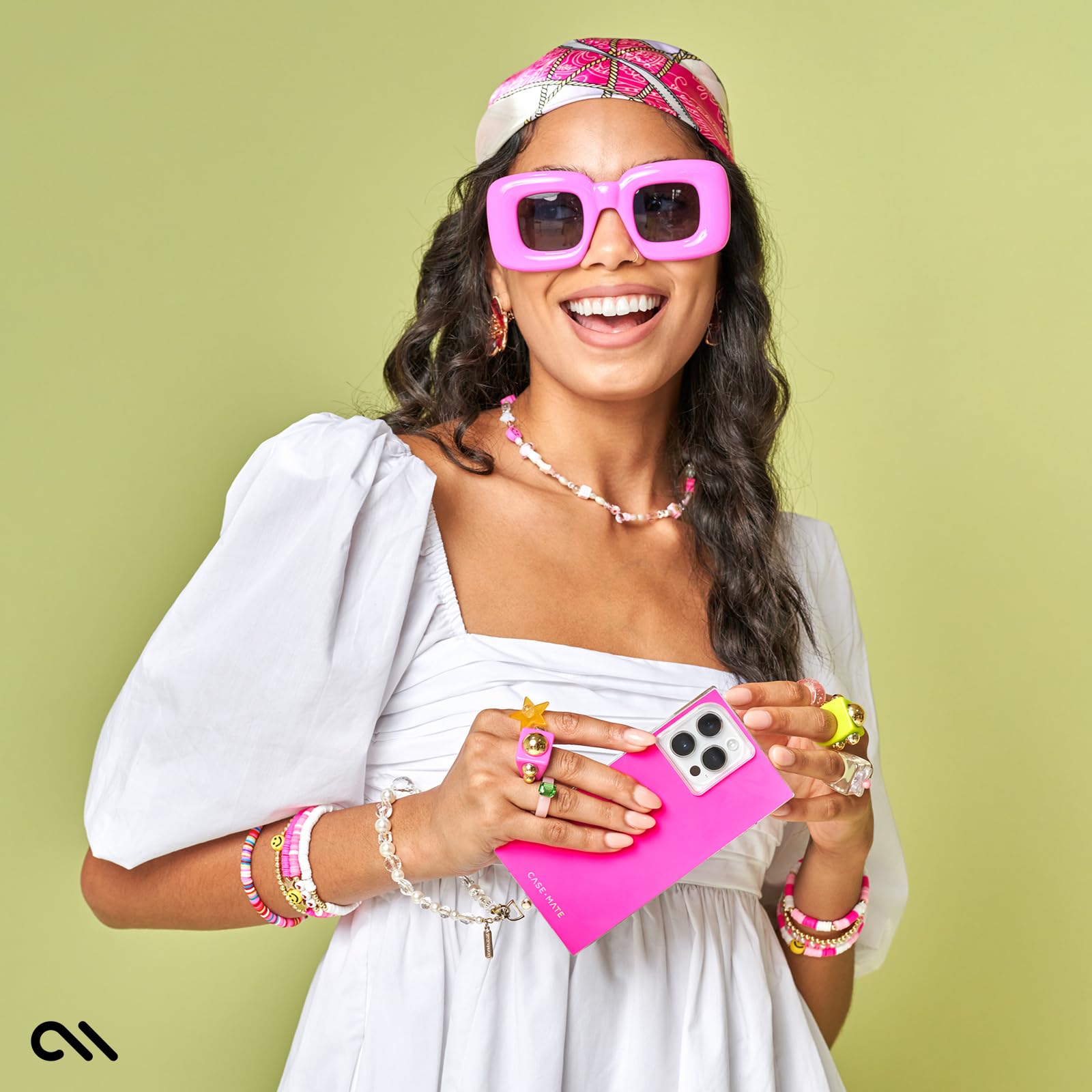 Foto 6 | Funda Para Teléfono Case-mate Blox Iphone 15 Pro Neon Watermelon - Venta Internacional.