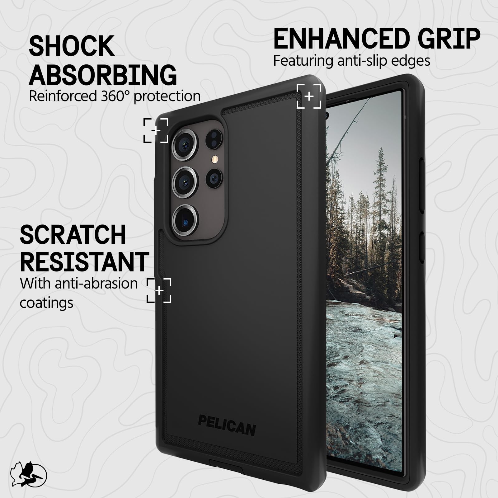 Foto 6 | Funda Pelican Voyager Para Samsung Galaxy S24 Ultra De 6.8 Pulgadas - Venta Internacional.