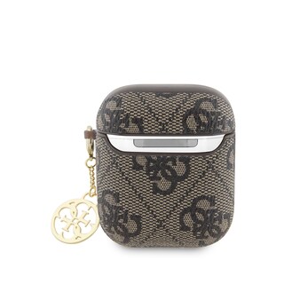 Foto 2 | Funda Guess 4g Para Airpods 1/2 - Café Original