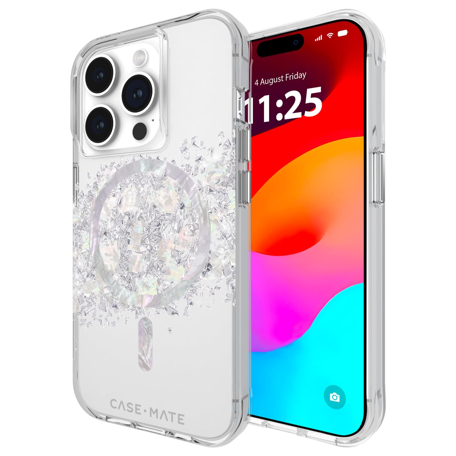 Foto 2 pulgar | Funda Para Teléfono Case-mate Iphone 15 Pro Touch Of Pearl Con Magsafe - Venta Internacional.