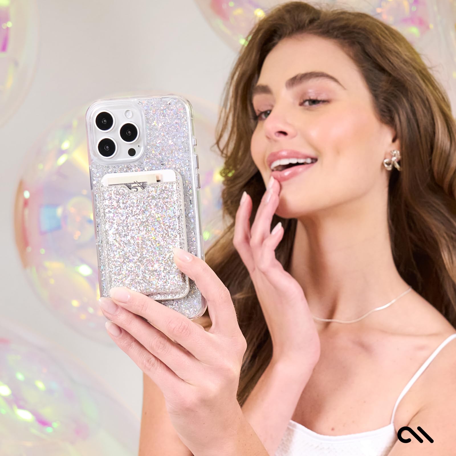 Foto 8 pulgar | Funda Para Teléfono Case-mate Iphone 16 Pro Max Twinkle Disco - Venta Internacional.