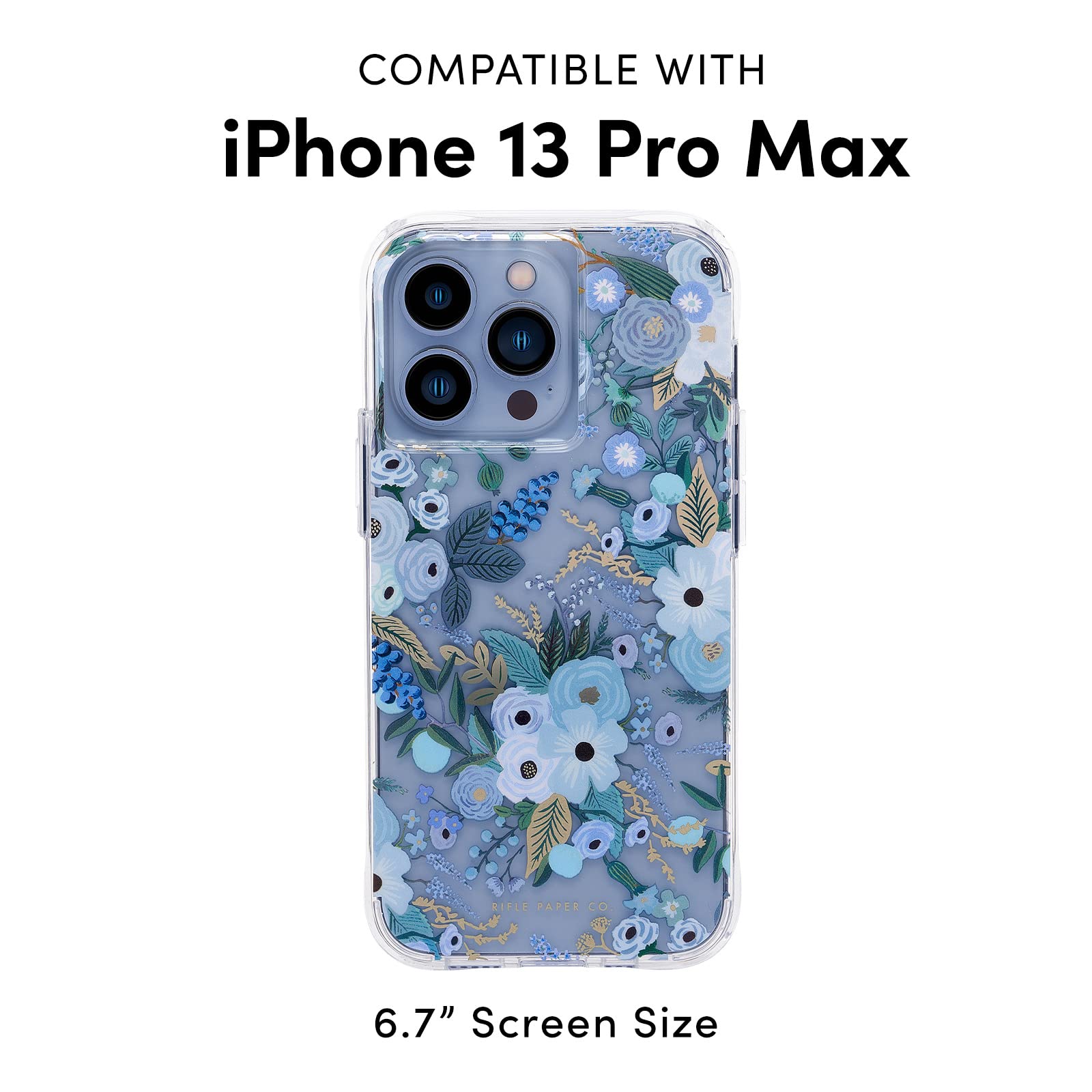 Foto 4 pulgar | Funda Para Teléfono Case-mate Rifle Paper Co. Iphone 13 Pro Max - Venta Internacional.